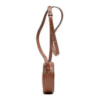 Shoulder Bag Triomphe Oval Crossbody Small Caramel Brown Smooth leather