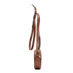 Shoulder Bag Triomphe Oval Crossbody Small Brown Woven Canvas