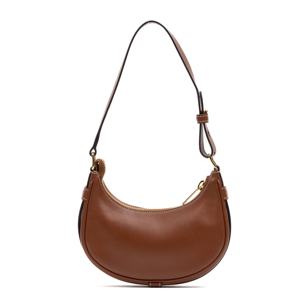 Shoulder Bag Triomphe Studded Ava Bag Mini Brown Smooth leather
