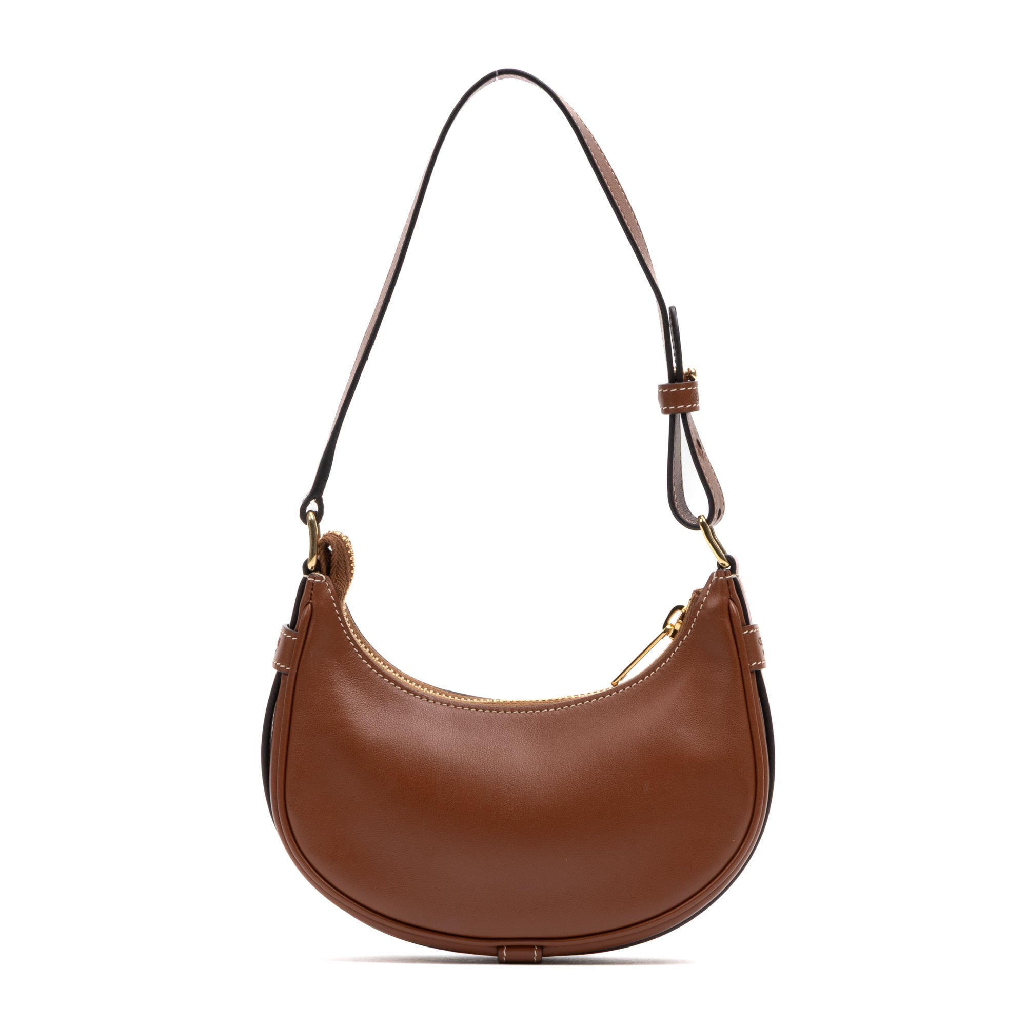 Shoulder Bag Triomphe Studded Ava Bag Mini Brown Smooth leather