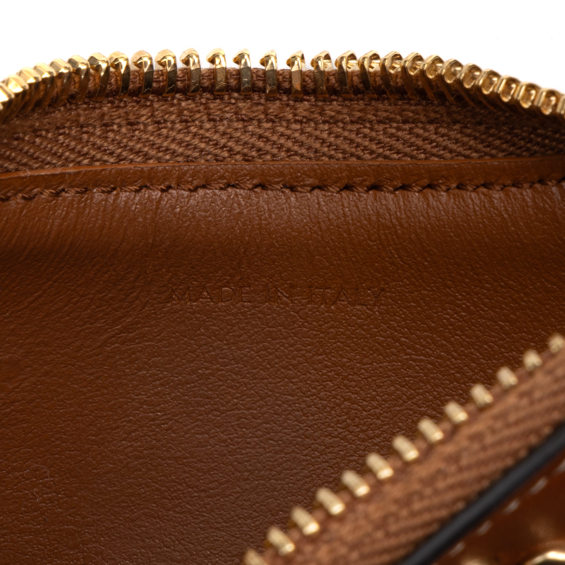 Shoulder Bag Triomphe Studded Ava Bag Mini Brown Smooth leather