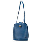 Handbag Cluny Blue Epi