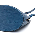 Handbag Cluny Blue Epi