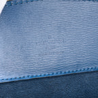 Handbag Cluny Blue Epi