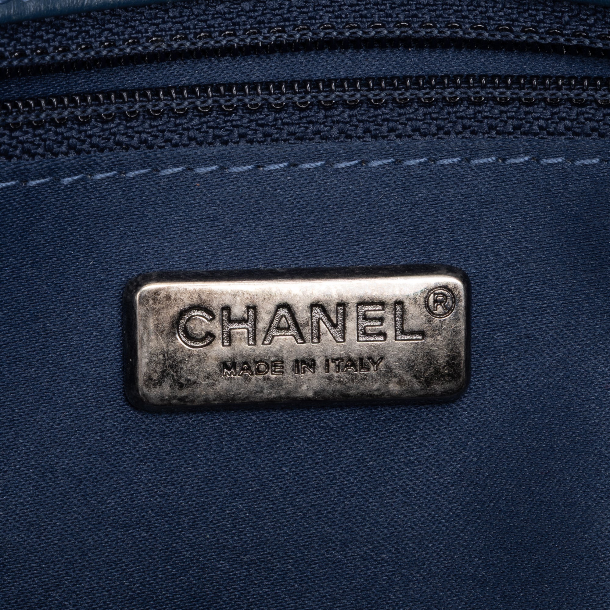 Shoulder Bag Chanel Paris-Cuba Coco Sequins Cuba Flap Blue Coco Sequins Canvas