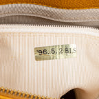 Shoulder Bag CC Logo Chain Tote Yellow Lambskin Quilted Leather