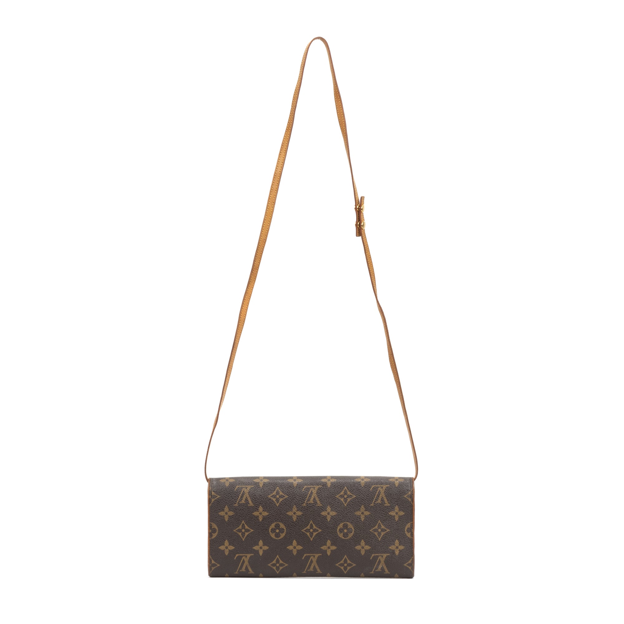 Pouch Twin GM Brown Monogram Canvas