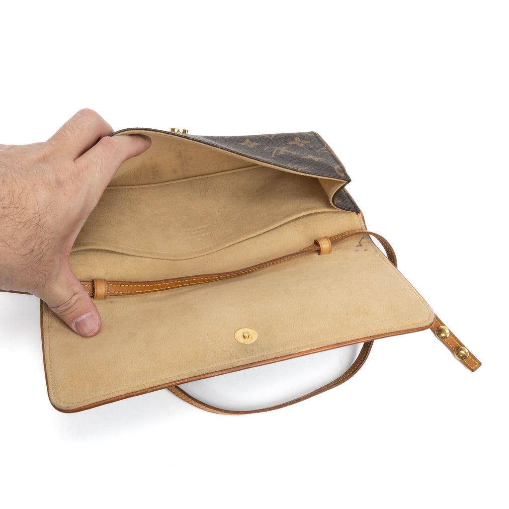 Pouch Twin GM Brown Monogram Canvas