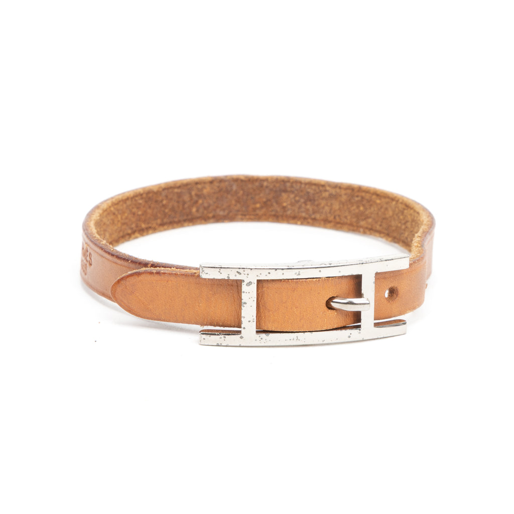 Bracelet Behapi Simple Tour Bracelet Brown Calfskin Leather
