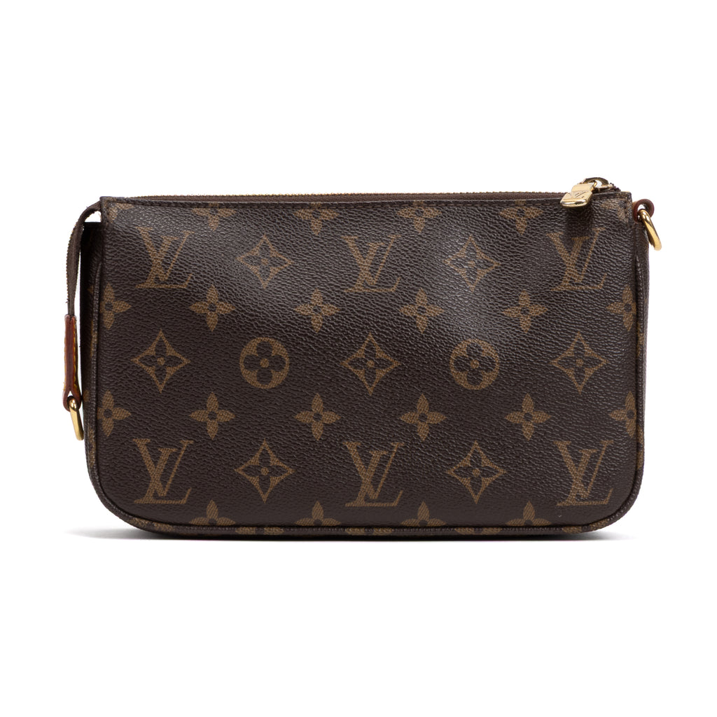 Pouch Accessory Pouch Brown Monogram Canvas