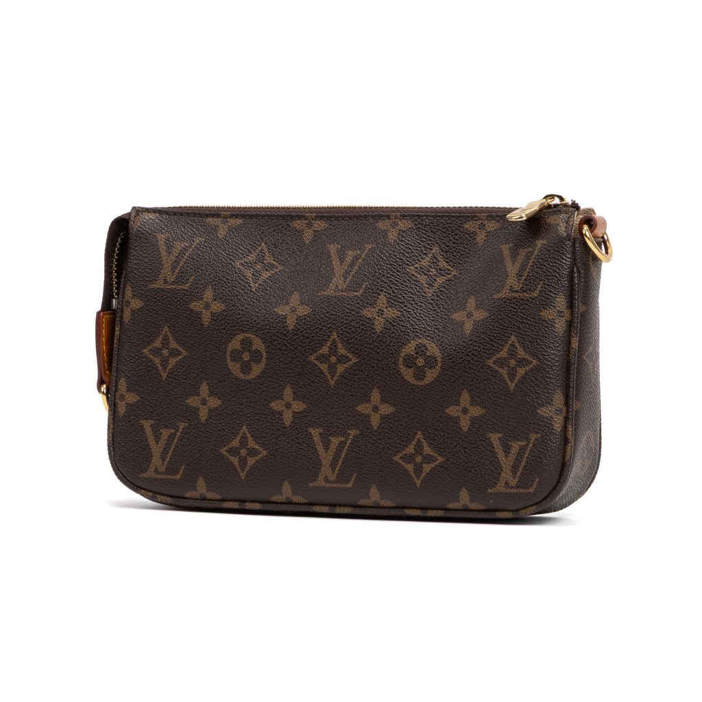 Pouch Accessory Pouch Brown Monogram Canvas