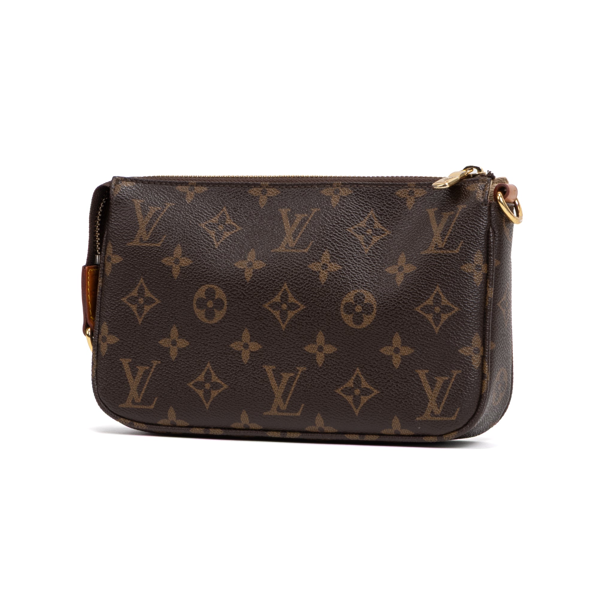 Pouch Accessory Pouch Brown Monogram Canvas