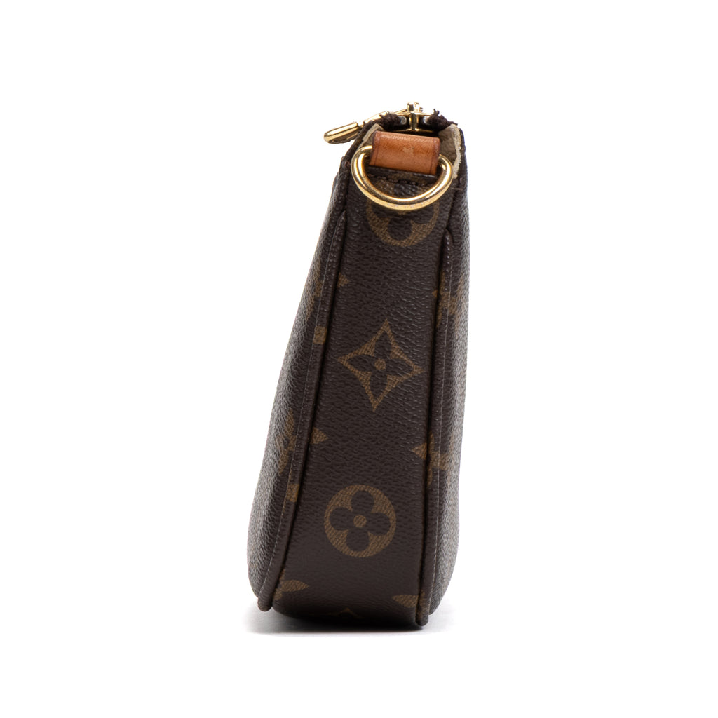 Pouch Accessory Pouch Brown Monogram Canvas