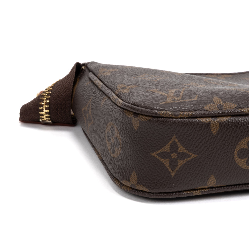 Pouch Accessory Pouch Brown Monogram Canvas
