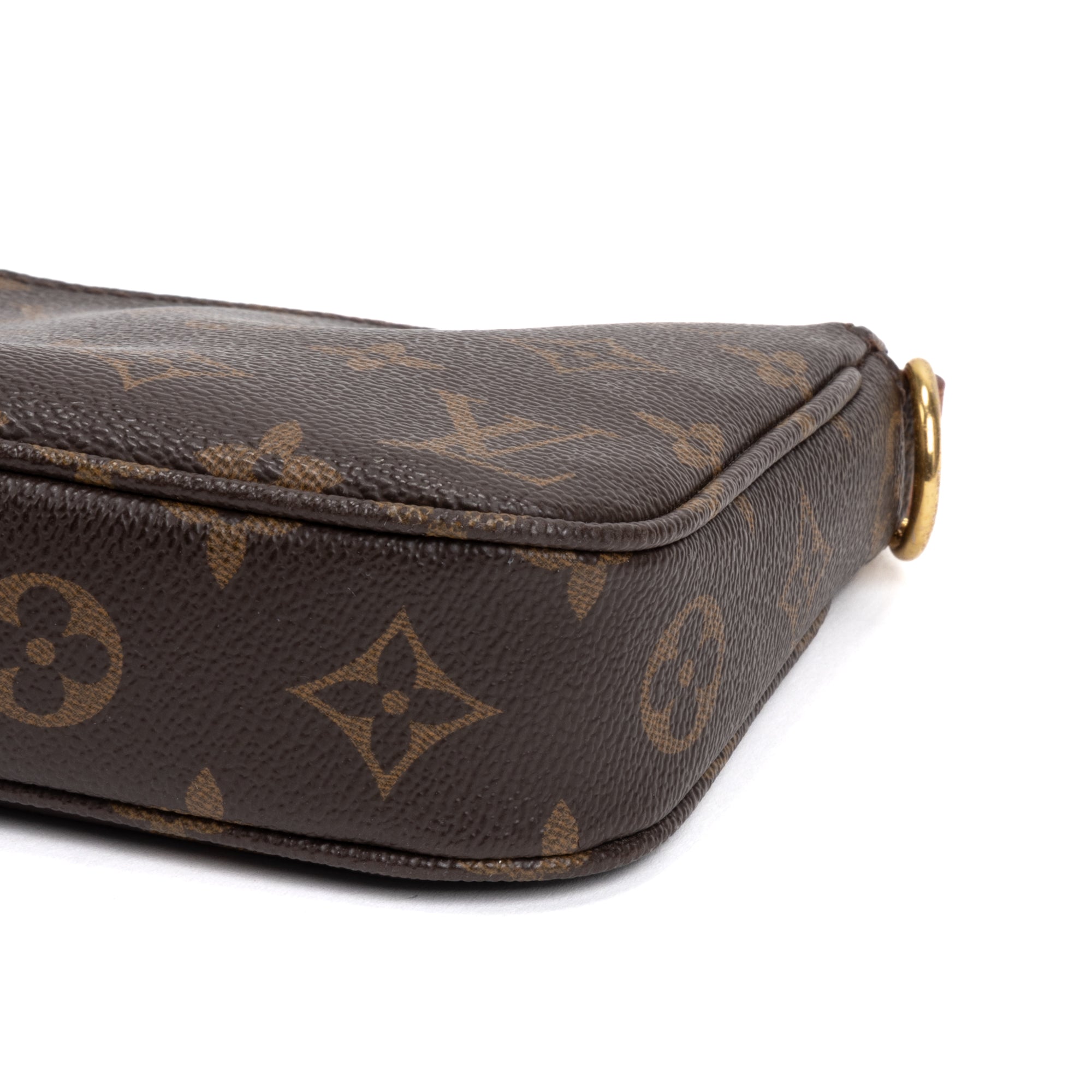 Pouch Accessory Pouch Brown Monogram Canvas