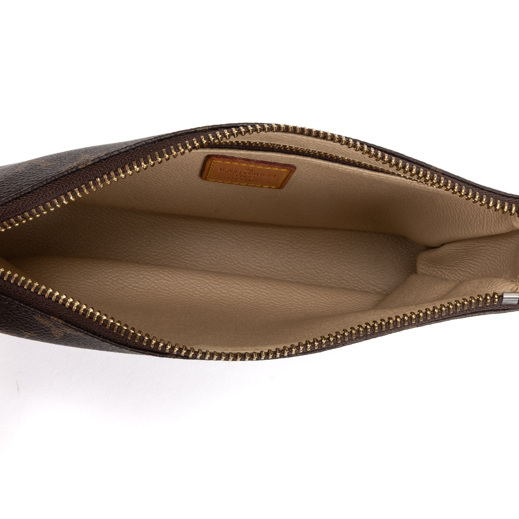 Pouch Accessory Pouch Brown Monogram Canvas