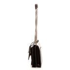 Handbag Sunset Medium Black Calfskin Leather