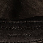 Handbag Sunset Medium Black Calfskin Leather