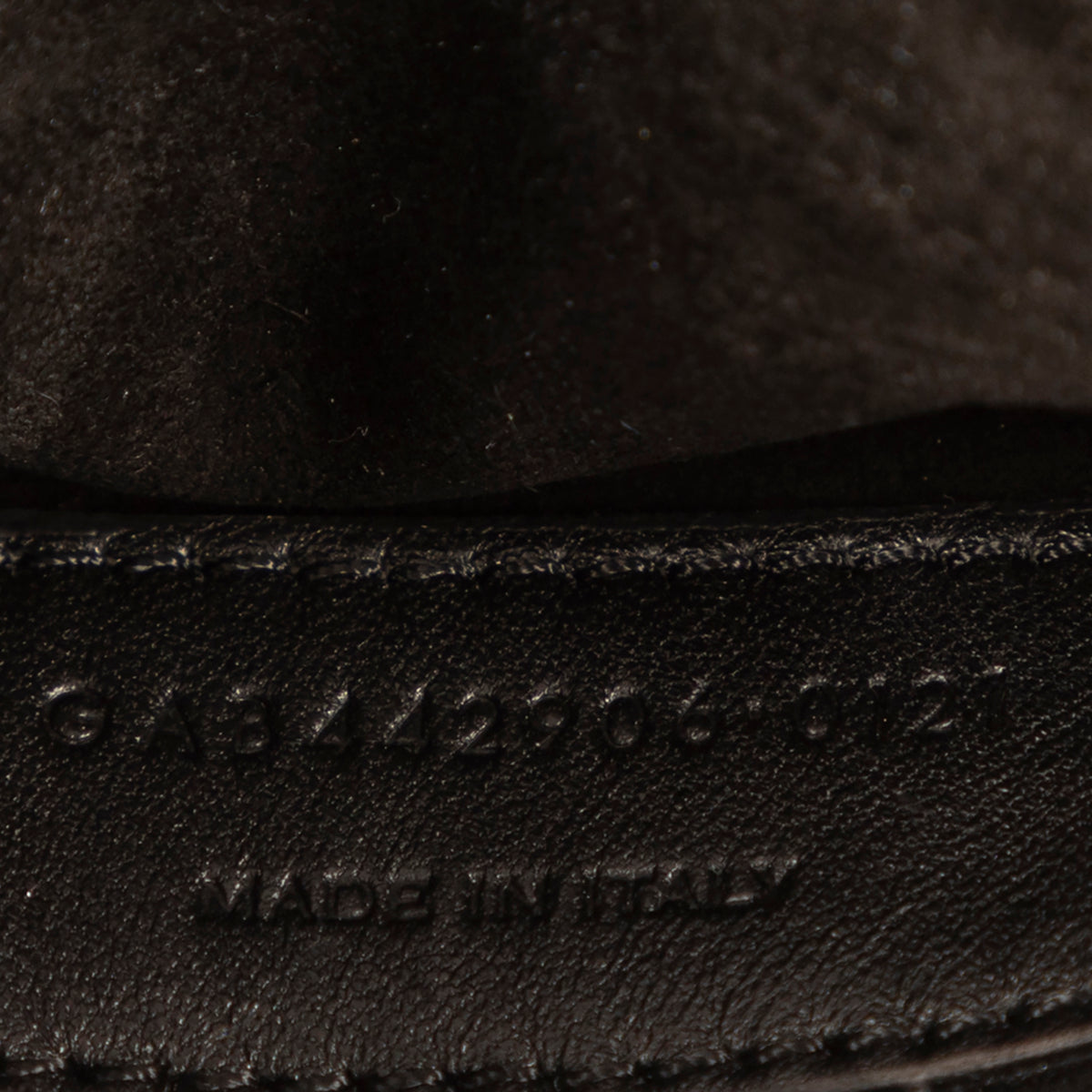 Handbag Sunset Medium Black Calfskin Leather