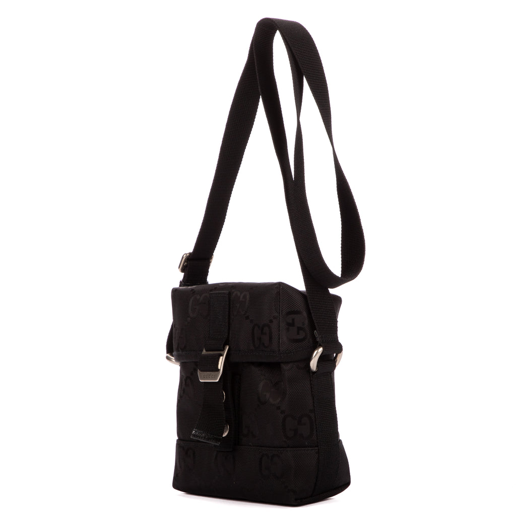Shoulder Bag Crossbody Giant G Black Large GG Canvas