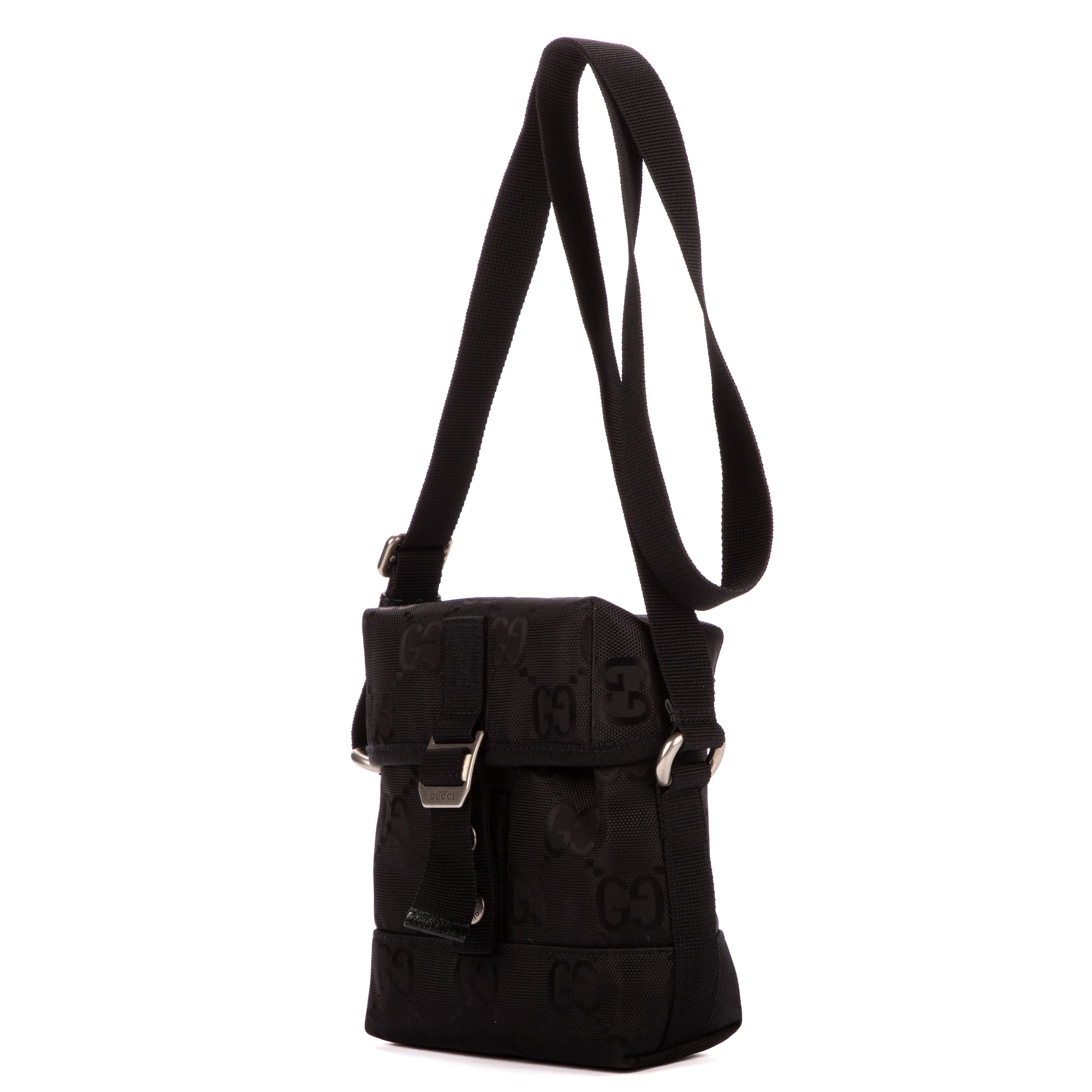 Shoulder Bag Crossbody Giant G Black Large GG Canvas