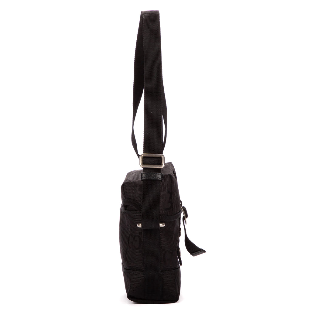 Shoulder Bag Crossbody Giant G Black Large GG Canvas