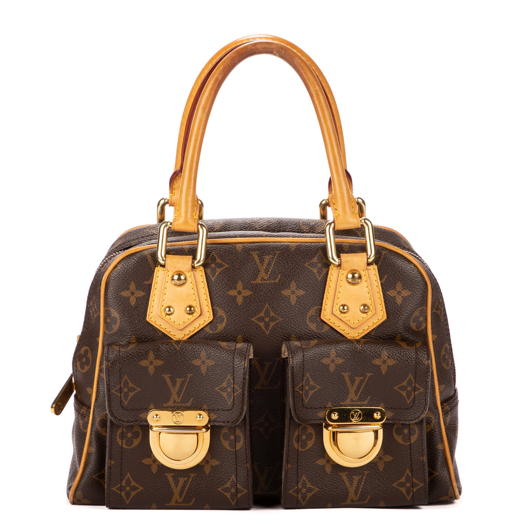 Handbag Manhattan PM Brown Monogram Canvas