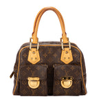 Handbag Manhattan PM Brown Monogram Canvas
