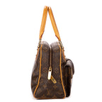 Handbag Manhattan PM Brown Monogram Canvas