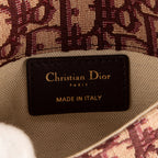 Waist Bag Saddle pouch Burgundy Monogram Canvas