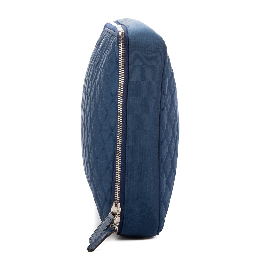 Funda para portátil, azul, tela de lona