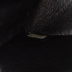 Shoulder Bag Mini 2.55 Graffiti Mini Black Croc Embossed Leather