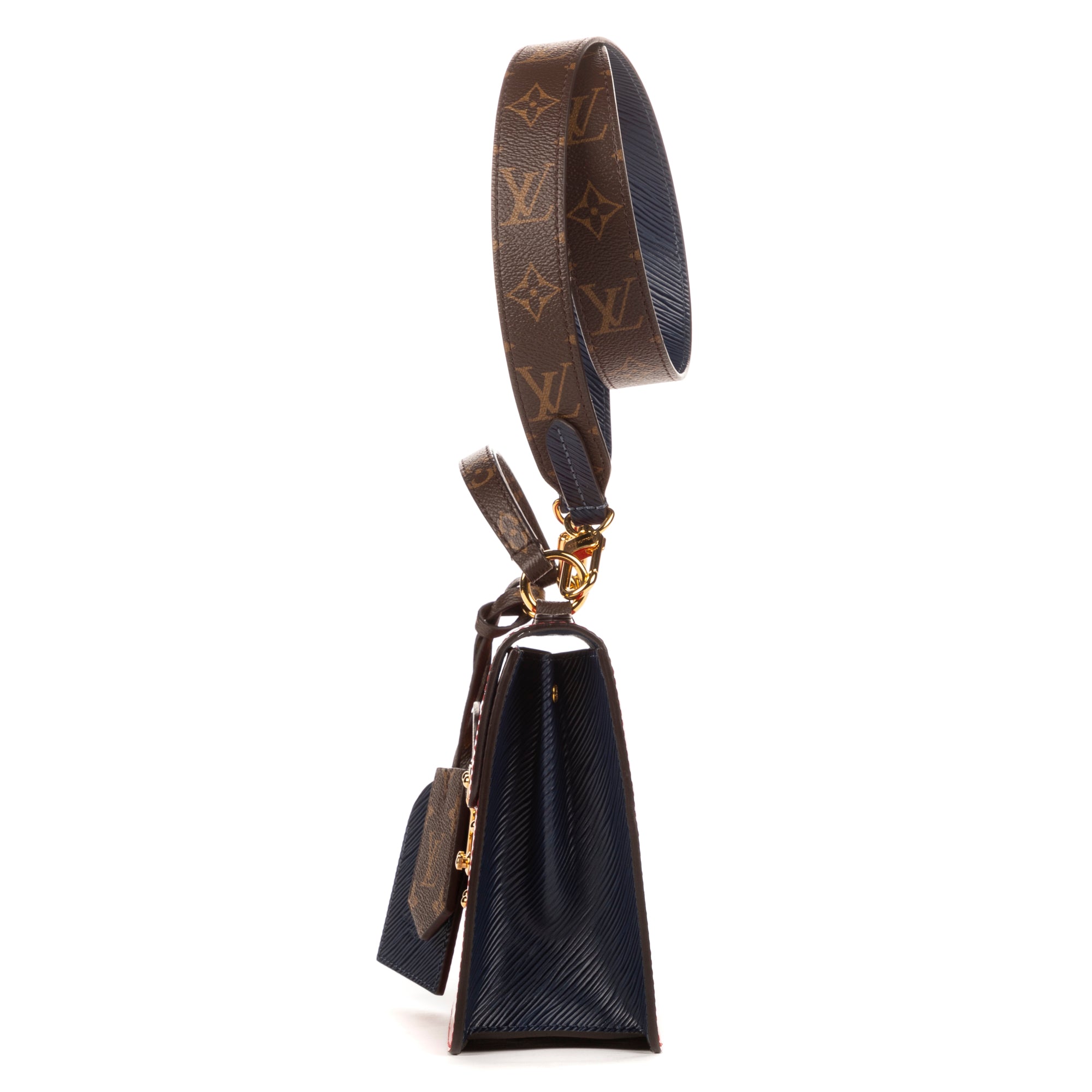 Bolso de hombro Spring Street Monogram Vernis rojo