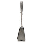 Shoulder Bag Twist MM Silver Denim Epi