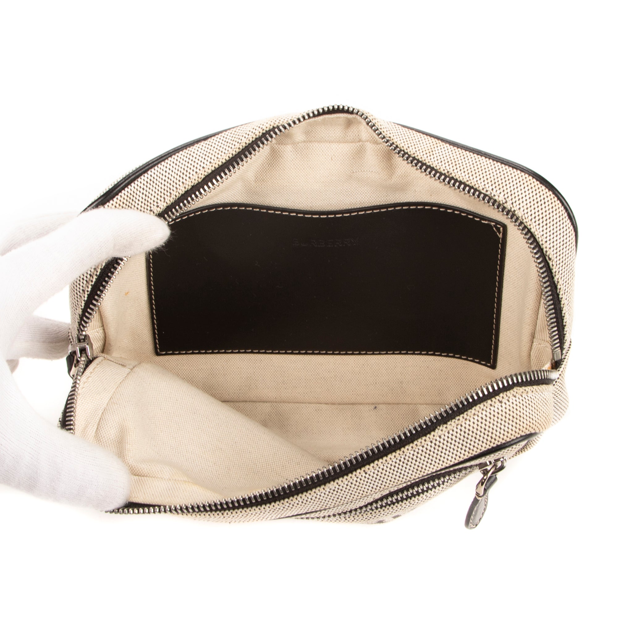 Waist Bag Paddy Navy blue Fabric Canvas