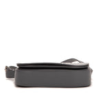 Sac Bandoulière Ville Day Flap Crossbody Cuir de Veau Gris
