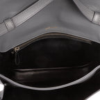 Shoulder Bag Ville Day Flap Crossbody Grey Calfskin Leather