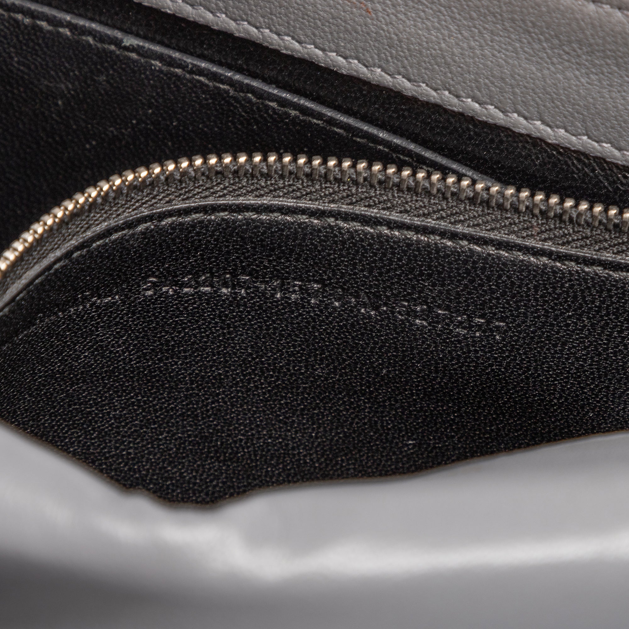 Shoulder Bag Ville Day Flap Crossbody Grey Calfskin Leather