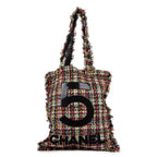 Shoulder Bag Tweed 5 Shopping tote Multicolour Tweed Canvas