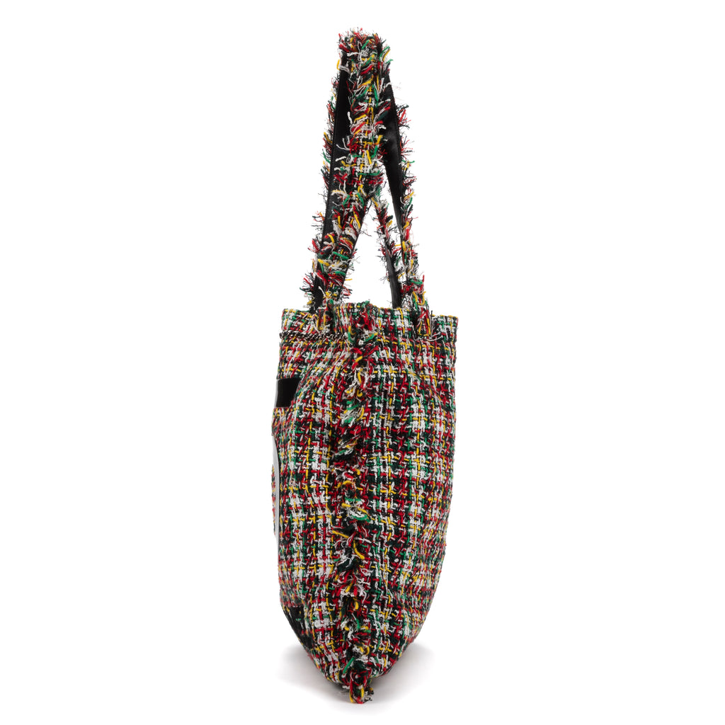 Shoulder Bag Tweed 5 Shopping tote Multicolour Tweed Canvas