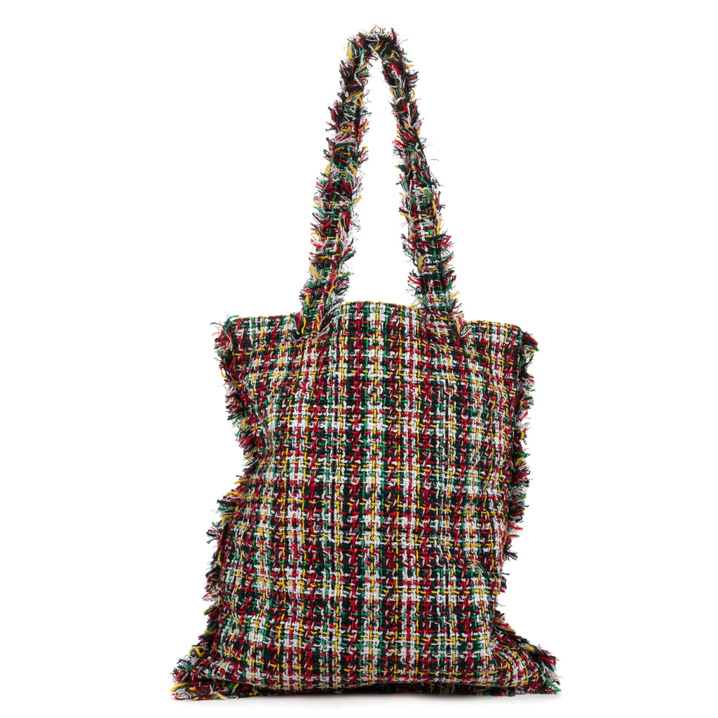 Shoulder Bag Tweed 5 Shopping tote Multicolour Tweed Canvas