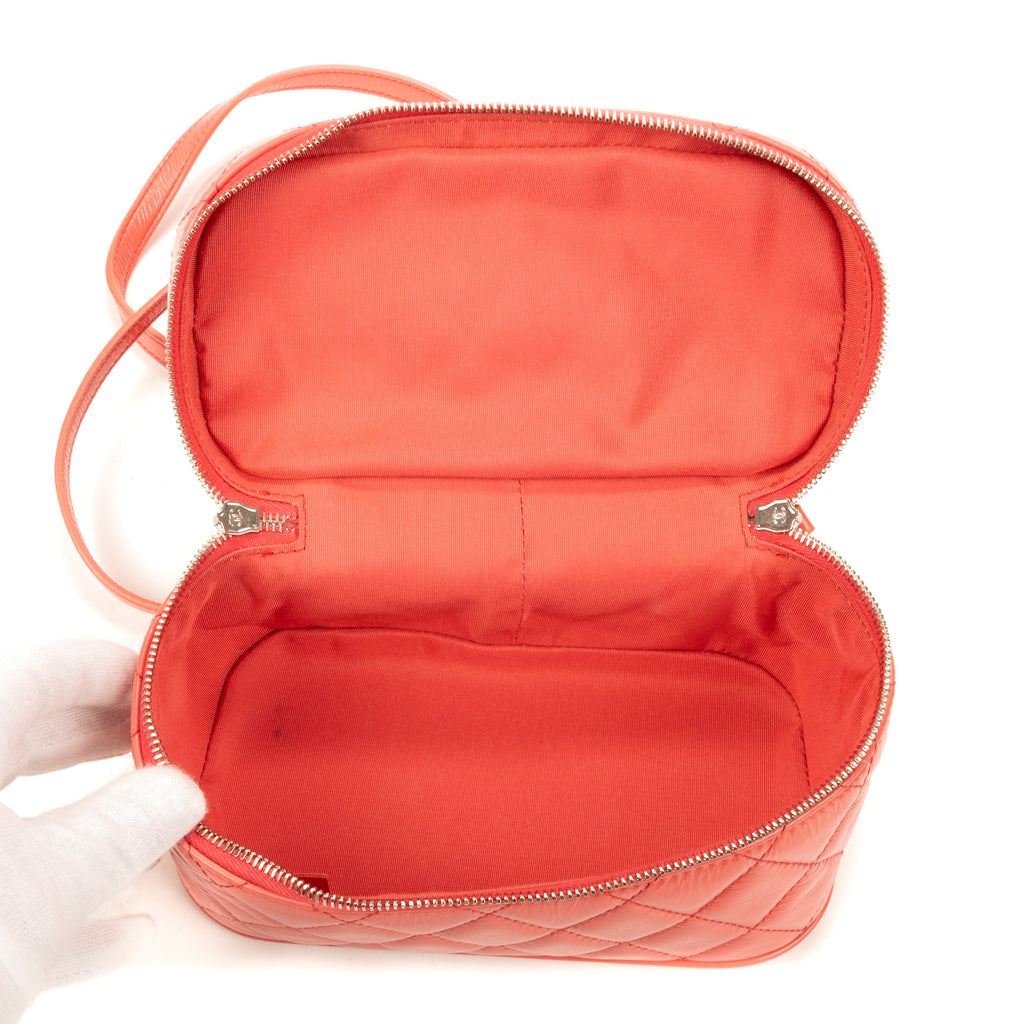 Mochila Ed. Limitada de PVC para Acuario de Piel de Becerro Envejecida Rosa/PVC