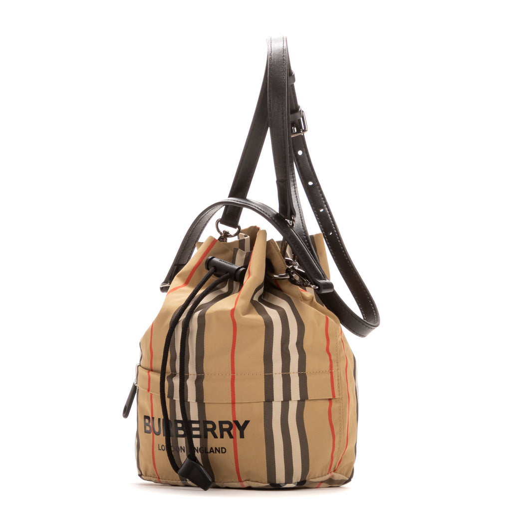 Burberry - Petit sac seau - Beige