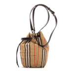 Burberry - Petit sac seau - Beige