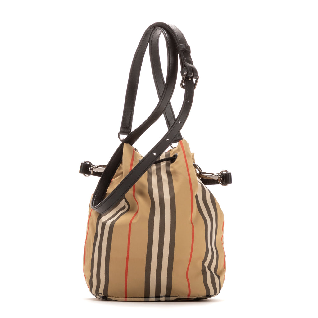 Burberry - Petit sac seau - Beige