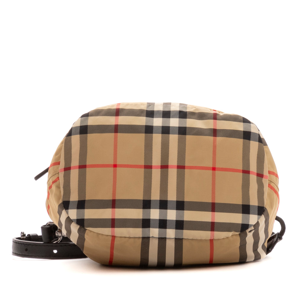 Burberry - Petit sac seau - Beige