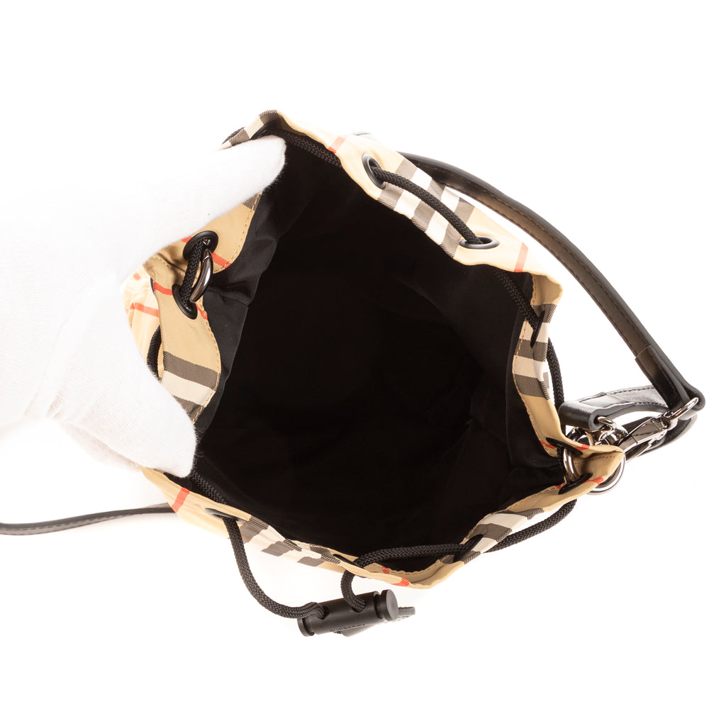 Burberry - Petit sac seau - Beige