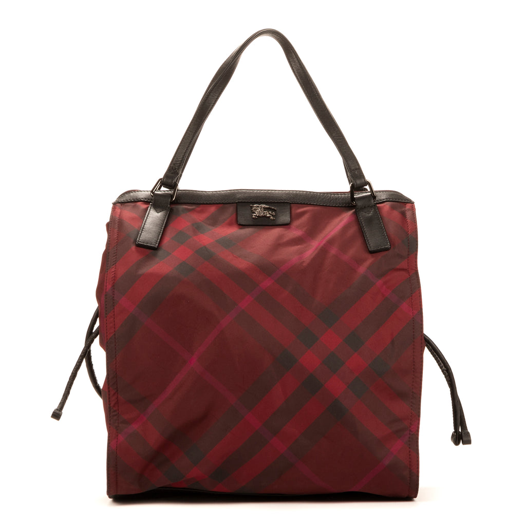 Bolso de mano Buckleigh lona de nailon Burdeos