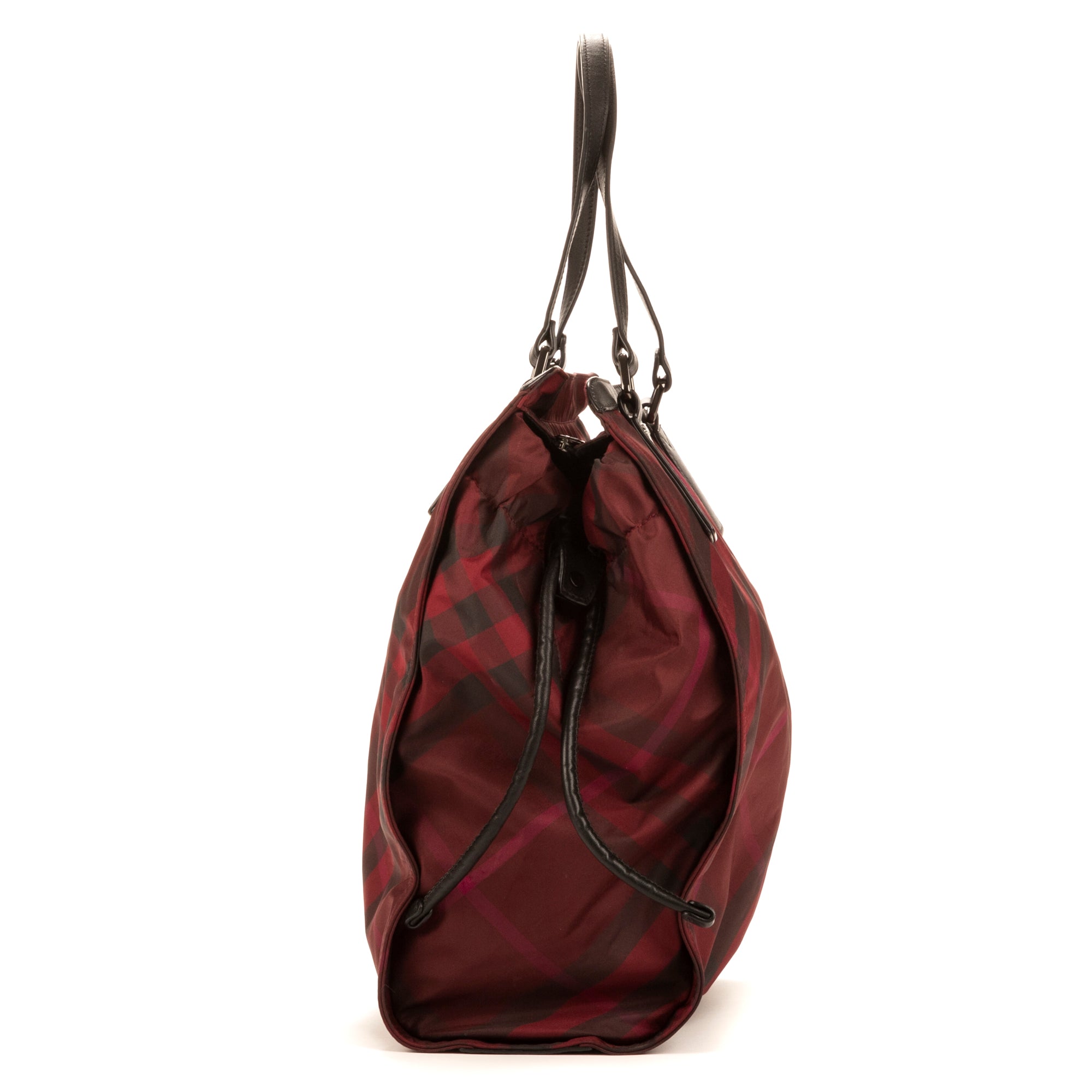 Handbag Buckleigh Bordeaux Nylon Canvas