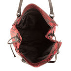 Bolso de mano Buckleigh lona de nailon Burdeos